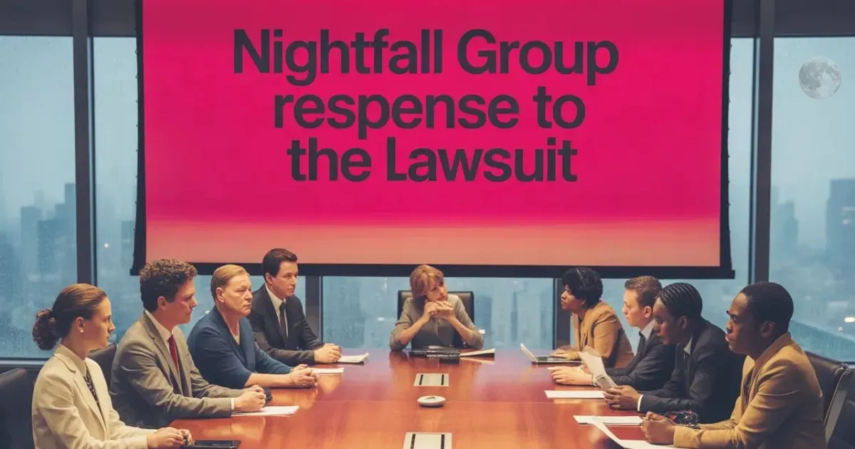 Nightfall Group Response to the Lawsuit