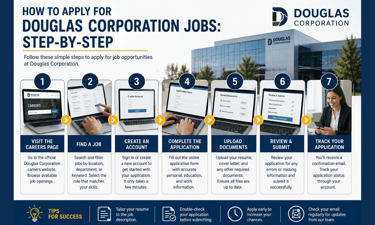 How to Apply for Douglas Corporation Jobs: Step-by-Step