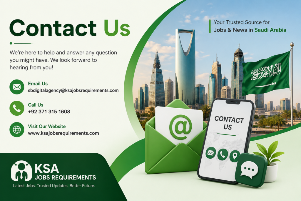 ksa jobs requirements contact us page