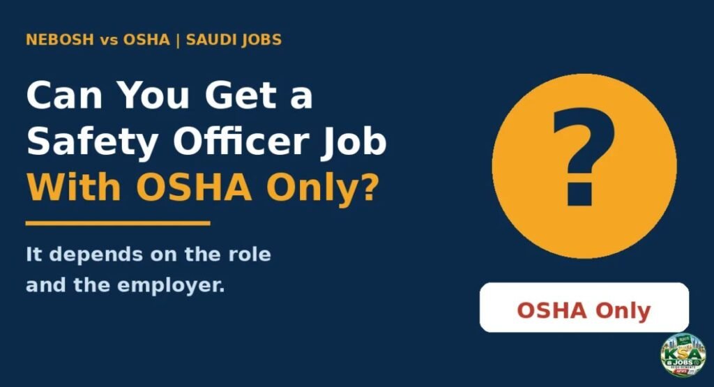 Can You Get a Safety Officer Job With OSHA Only?
