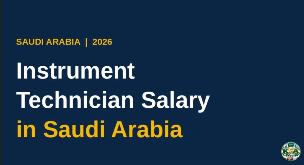 Instrument Technician Salary in Saudi Arabia
